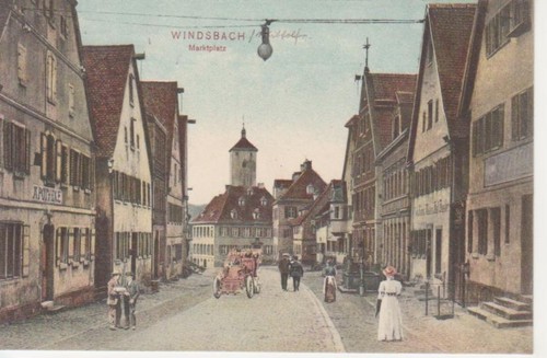 Windsbach marktplatz gl1914 - windsbach,