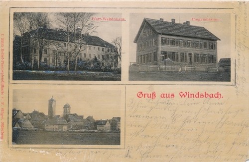 Relief windsbach - ak,
