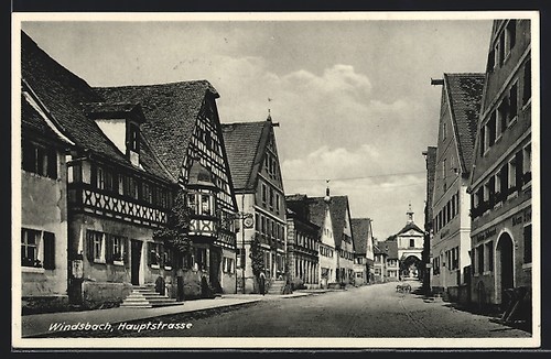 Windsbach ansichtskarte - windsbach,,