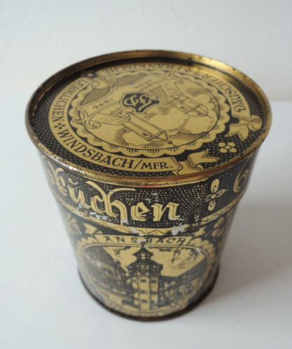 Alte dose dauscher lebkuchen - dose, dauscher's