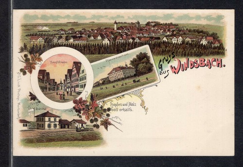 Farb litho windsbach - -,