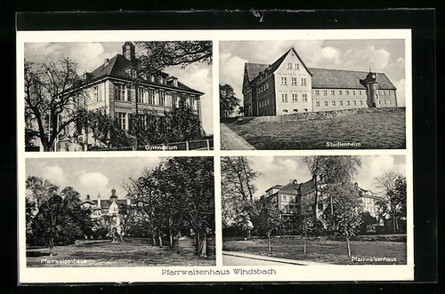 Ansichtskarte windsbach - ansichtskarte,