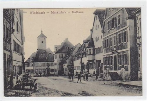 Windsbach mit marktplatz und - mit,