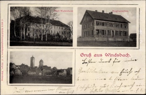 Windsbach mittelfranken - ak, in