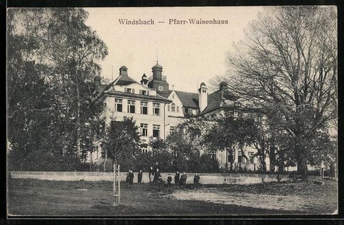 Ansichtskarte windsbach - ansichtskarte,