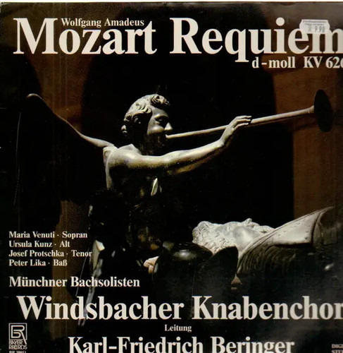 Mozart windsbacher - lp, /