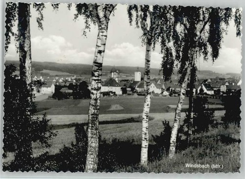 Windsbach ungelaufen 1965 - windsbach,